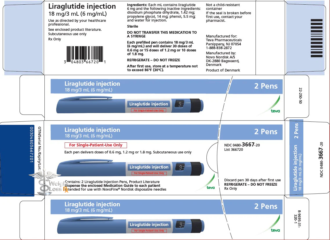 Liraglutide Injection Prefilled Pen