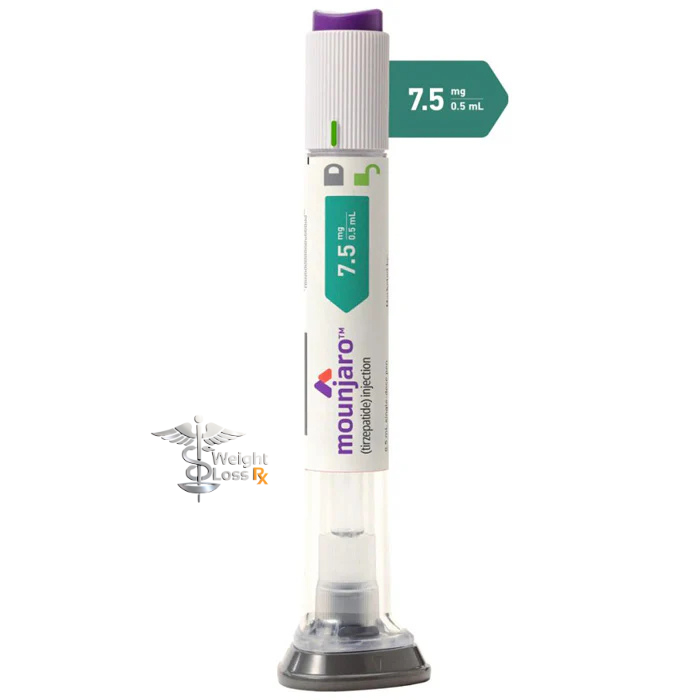 Mounjaro® (Tirzepatide) Injection 7.5 mg/0.5 mL – Prefilled Syringes (4-Pack, RX Only) 1