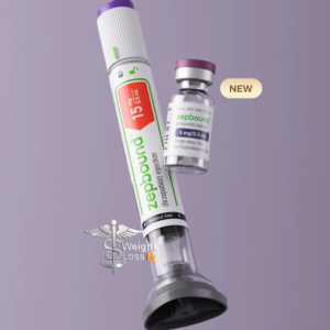 Zepbound® (Tirzepatide) Injection 15 mg/0.5 mL – Pen-Style Prefilled Syringes (4-Pack, RX Only)